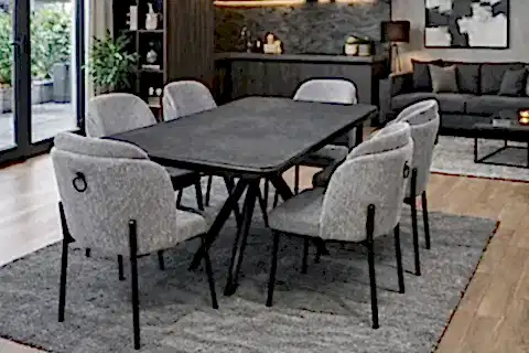 ROMA MASA TAKIMI, 6 SANDALYELİ