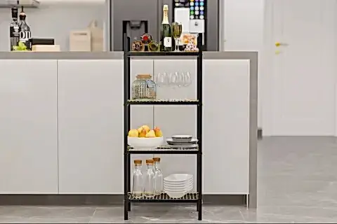 BİNO ÇOK AMAÇLI DÜZENLEYİCİ BANYO MUTFAK RAFI, BEYAZ