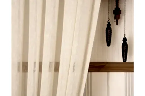 MASSARELLİ KETEN TÜL BUĞDAY RENGİ 1-2 SEYREK PİLE 100X260