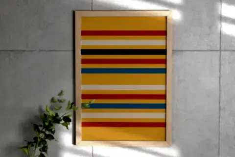 OTOMATIK PORTAKAL ÜÇLÜ ÇERÇEVELİ TABLO