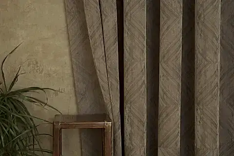 FON PERDE PRİZMA DESEN AÇIK KAHVE 1-2 SEYREK PİLE 150X260