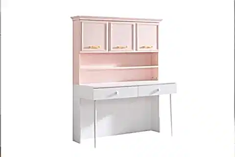 ROSA ÜNİTELİ ÇALIŞMA MASASI, PEMBE
