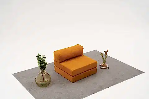 COMFORT SERİSİ YATAKLI TEKLİ MODÜL, TURUNCU