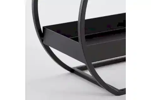 DONTEL SİYAH METAL SAKSILIK