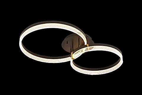 MUSA LED PLAFONYER AVİZE, 30+40 CM