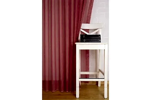 MASSARELLİ KETEN TÜL NAR RENGİ 1-3 SIK PİLE 100X260