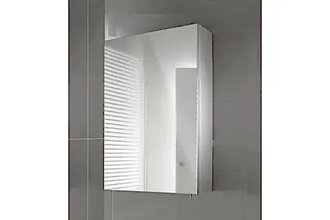 LİSA AYNALI BANYO DOLABI, BEYAZ