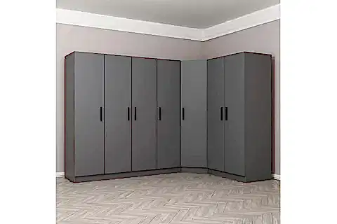 MİNAR KALE GARDIROP 9,  7 KAPAKLI,  210 CM