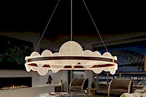 MUSA LED SARKIT AVİZE, 60 CM