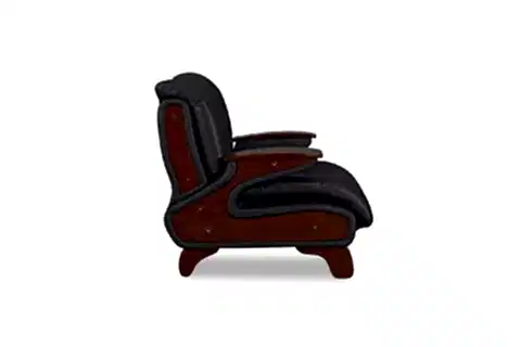 COUPE KUŞ TÜYÜ SÜNGER PEDLİ TEKLİ KANEPE, SİYAH