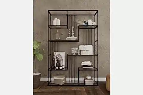 MARSAH HOME DECO KİTAPLIK, SİYAH