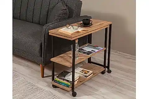 MELİN 360 DERECE DÖNEBİLEN YAN SEHPA