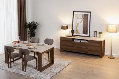 MADERA YEMEK ODASI TAKIMI, 190CM MASA