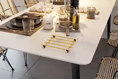 BİNO NİHALE ALTLIK KORUMA SEHPASI YANMAZ PASLANMAZ ÇELİK, GOLD
