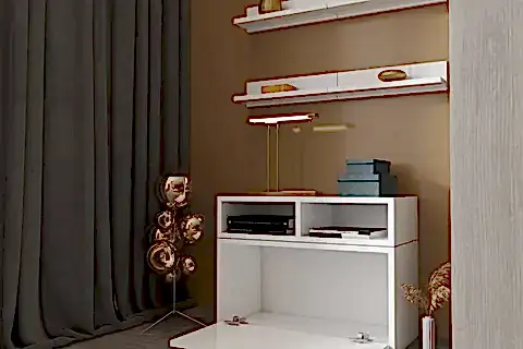 BK ÇOK AMAÇLI DOLAP, DUVARA MONTE RAFLI, NRG