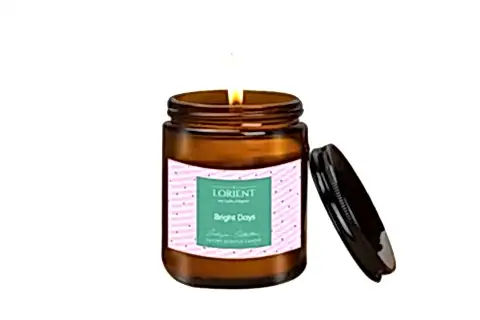 LORİENT BRIGHT COFFE MOCHA DAYS KAVANOZ SOYA MUM, 100 GR