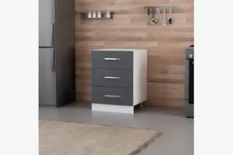 MİNAR MUTFAK DOLABI, ALT MODÜL, ANTRASİT