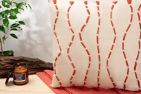 DFN HOME WAVE İKİLİ KIRLENT SETİ, KAHVERENGİ
