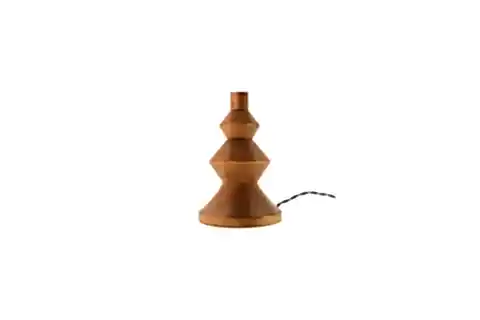 MASSELLO DESIGN ELEGANTE AHŞAP ABAJUR, MASA LAMBASI, CEVİZ
