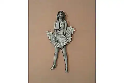 MARLİYN MONROE DEKORATİF SARKAÇLI DUVAR SAATİ