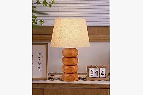 EVLİGHT AFRA KETEN KUMAŞ BAŞLIK ABAJUR