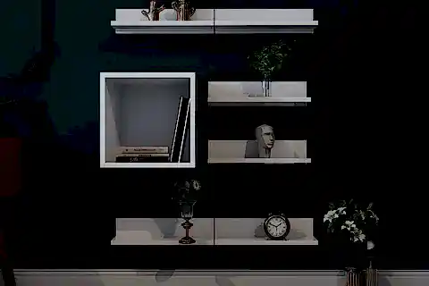 AYDIN KİTAPLIKLI RAF, NRG-DVR-1001