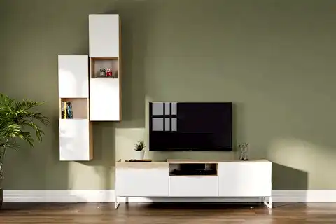 HEKLA TV ÜNİTESİ, 4 KAPAKLI VE 3 ÇEKMECELİ