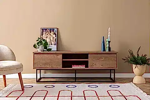NEW LAXUS TV SEHPASI, CEVİZ, 140 CM