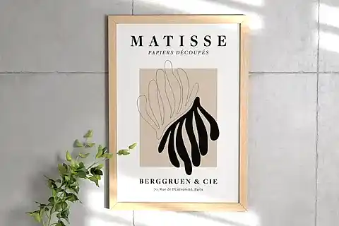 MATISSE PARIS ÜÇLÜ ÇERÇEVELİ TABLO