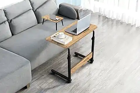 ÇİFT KULLANIMLI YÜKSEKLİK AYARLI LAPTOP SEHPASI, ÇAM