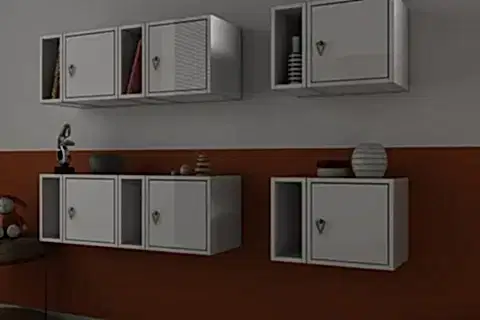 AYDIN KİTAPLIKLI RAF, NRG-DVR-1003