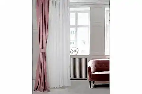 MASSARELLİ FON PERDE PUDRA RENGİ 1-3 SIK PİLE 60X260