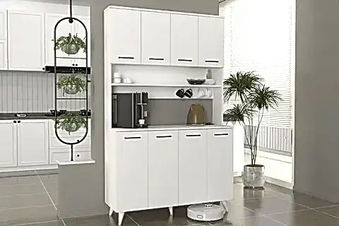 REAL ÇOK AMAÇLI DOLAP, BEYAZ, 120 CM
