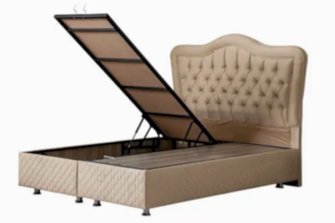 CAMELLİ NEW BAZA BAŞLIK VE YATAK SETİ, BEJ, 90X190