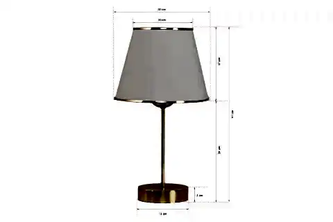 EVLİGHT SARKIT AVİZE ABAJUR 3 LÜ SET, KREM