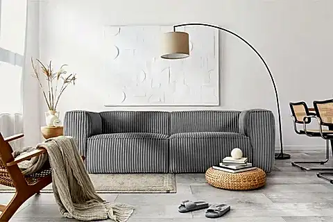 MELODİ ÜÇLÜ KOLTUK, ANTRASİT