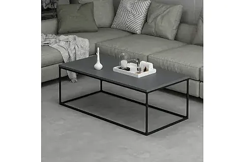 TİGER METAL AYAKLI ORTA SEHPA, ANTRASİT