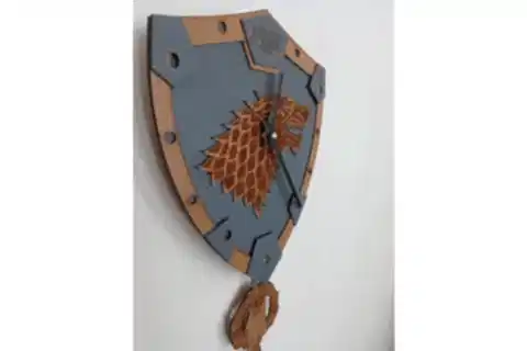 WİNTER COMİNG STARK SALLANIR SARKAÇLI DUVAR SAATİ
