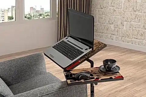 GLEN HOME OFFİCE HARF  LAPTOP SEHPASI, ATLANTİK ÇAM