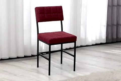 NOVA MUTFAK MASA TAKIMI, 4 SANDALYE, SİYAH, 110X70 CM, BORDO