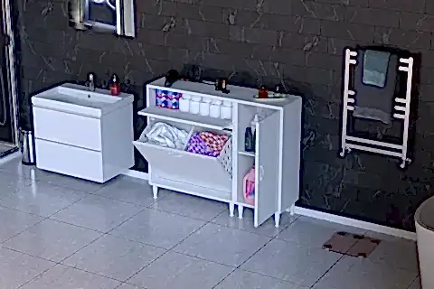 YENİCE BANYO DOLABI, 75 CM 2 SEPETLİ, 110 CM
