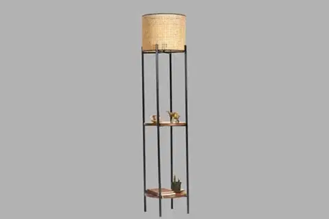 VEGA SİYAH RATTAN BAŞLIKLI LAMBADER
