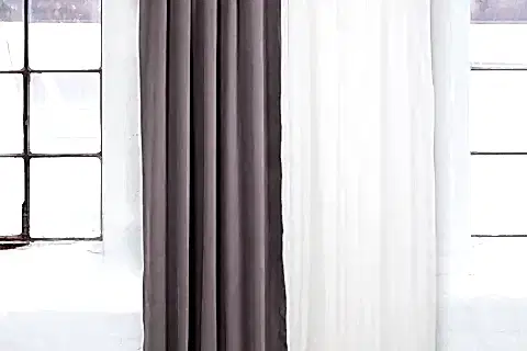 MASSARELLİ FON PERDE GRİ PİLESİZ 260 CM 100