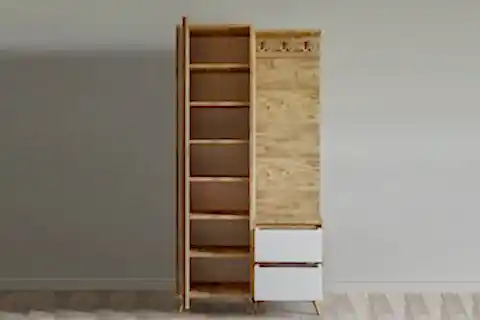 ESMOB GİZ PORTMANTO, ATLANTİK ÇAM BEYAZ