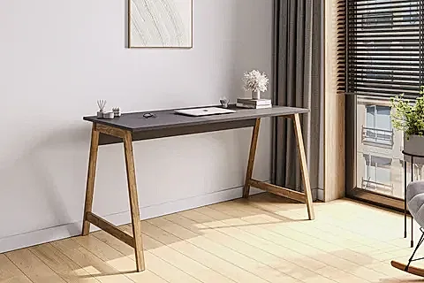 LAGOMOOD DENGE  ÇALIŞMA MASASI, ANTRASİT CEVİZ 120 CM