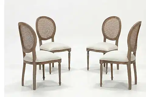 ORLANDO OVAL MASA TAKIMI, ESKİTME RENGİ, 80X120 CM