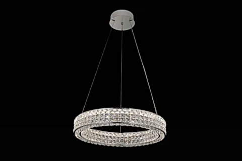 KONT KRİSTAL AVİZE, 50 CM