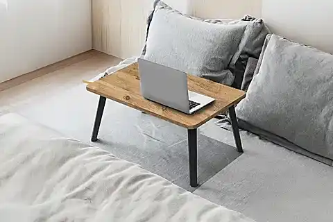 ÇİFT KULLANIMLI YÜKSEKLİK AYARLI LAPTOP SEHPASI, ÇAM