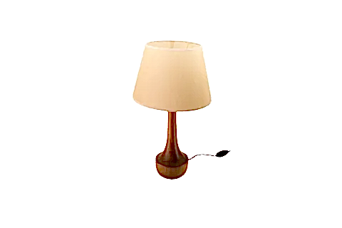 MASSELLO DESIGN VITTIMA AHŞAP ABAJUR, MASA LAMBASI, CEVİZ