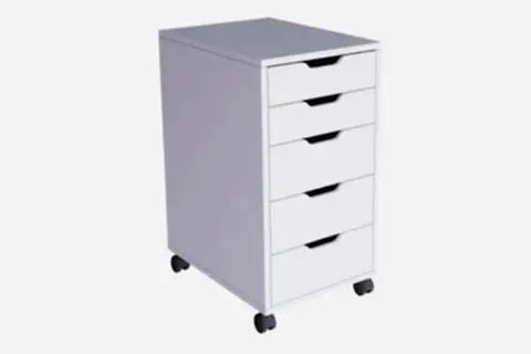 MİDOSER DURU KESON, BEYAZ, 5 ÇEKMECELİ